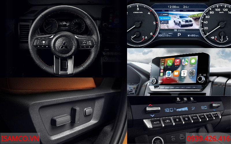 Mitsubishi Triton 2 Cầu Athlete - Triton Athlete nội thất