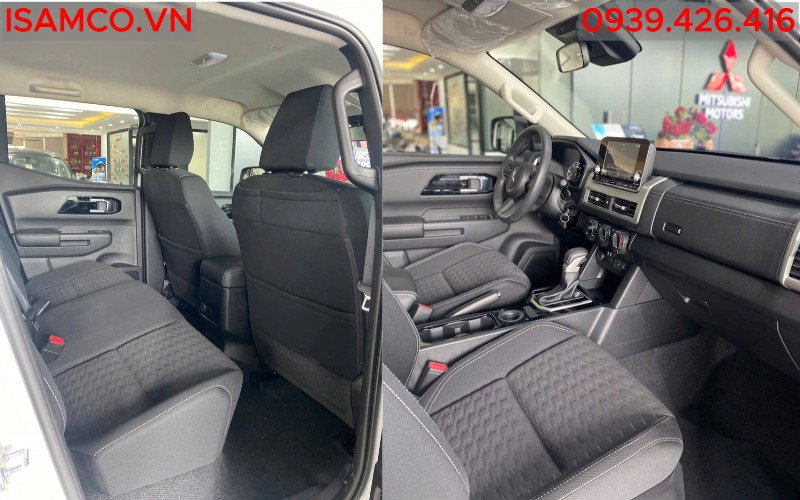 Mitsubishi Triton GLX - Ghế nỉ cao cấp Triton GLX