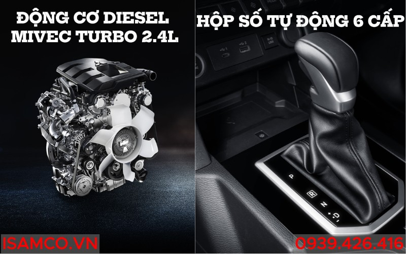 Mitsubishi Triton Premium - Triton GLX 2025: Vận Hành – “Trái Tim” Mới, Sức Mạnh Vượt Trội