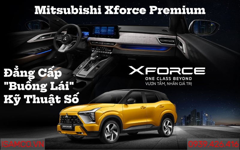 Mitsubishi Xforce Premium - Mitsubishi Xforce Premium 2025: Nâng Tầm Đẳng Cấp Với "Buồng Lái" Kỹ Thuật Số | Lựa Chọn Xứng Tầm Cho Gia Đình Hiện Đại