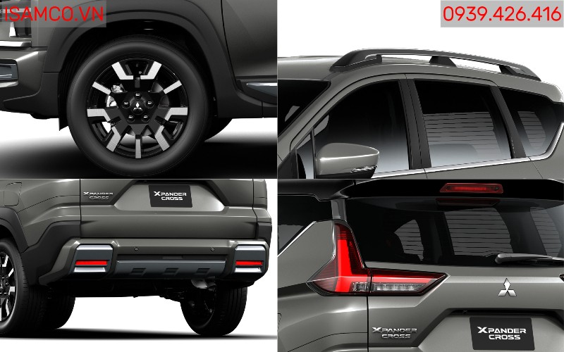 Mitsubishi Xpander Cross - Các chi tiết ngoại thất Xpander Cross mới