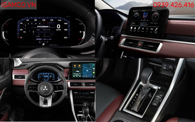 Mitsubishi Xpander Cross - Các chi tiết nội thất của Xpander Cross mới