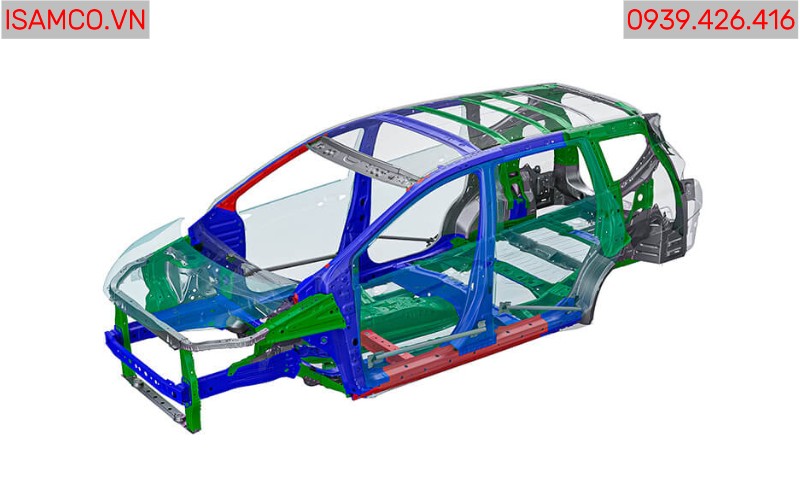 Mitsubishi Xpander MT - Khung xe RISE thép cường lực của Xpander Số sàn MT