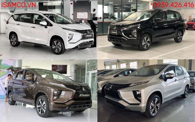 Mitsubishi Xpander MT - 4 màu, trắng, đen, bạc, nâu của Xpander số sàn MT