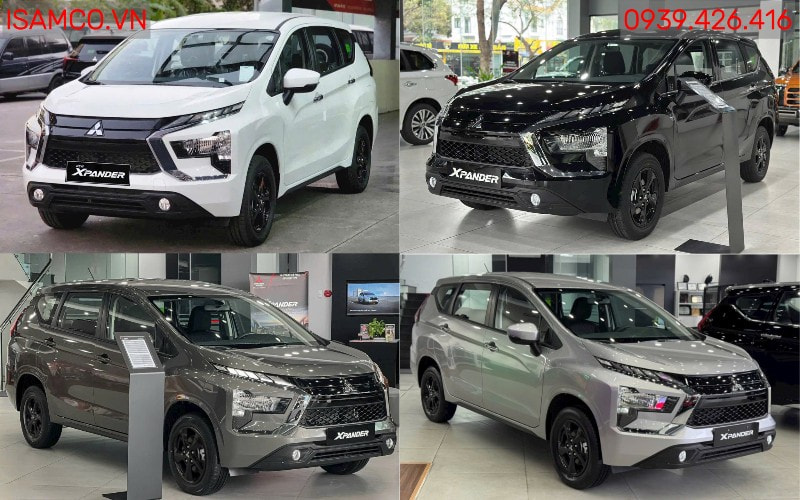 Mitsubishi Xpander AT Eco - 4 màu xe của Xpander Eco trắng đen nâu bạc