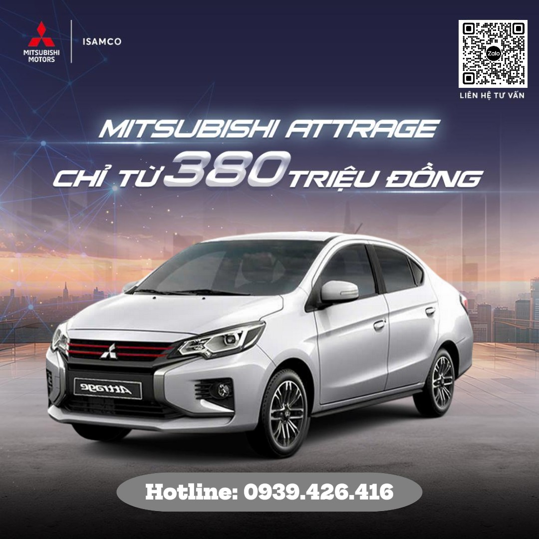 Chương trình khuyến mãi Mitsubishi Attrage