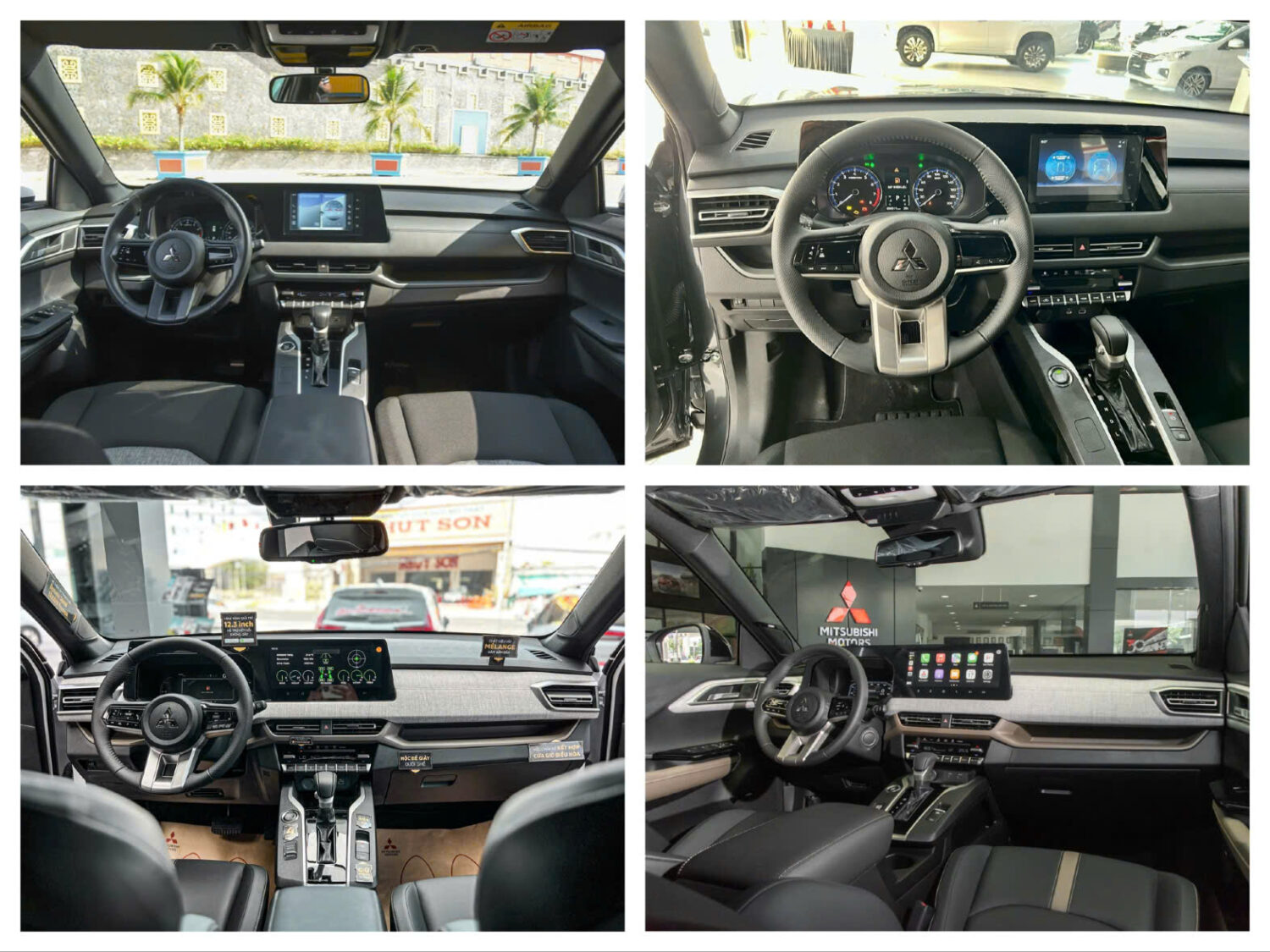 so sánh 4 phiên bản mitsubishi xforce