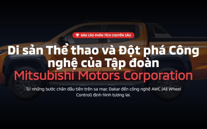 Di sản Thể thao và Đột phá Công nghệ của Tập đoàn Mitsubishi Motors Corporation