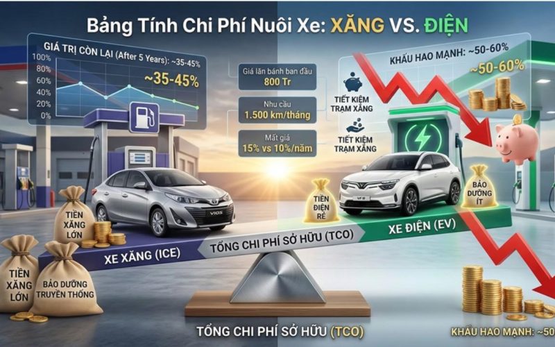Bảng Tính Chi Phí Nuôi Xe